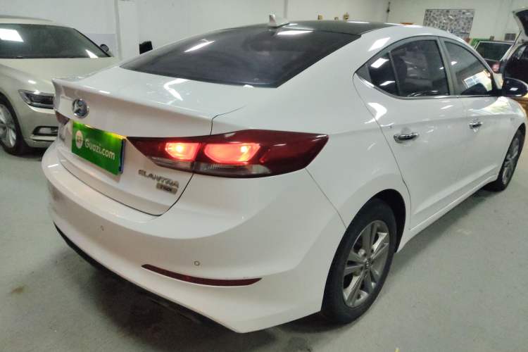 Used Hyundai Elantra (6th Generation / Lingdong) 2016 1.4T Dual-Clutch Xuan Dong · Dynamic Version Rear Right 45 Deg