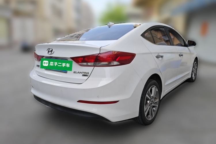 Used Hyundai Elantra (6th Generation / Lingdong) 2016 1.6L Automatic ZhiXuan – Elite Version Rear Right 45 Deg