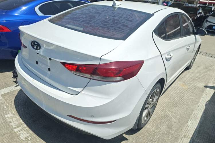 Used Hyundai Elantra (6th Generation / Lingdong) 2016 1.6L Automatic ZhiXuan – Elite Version Rear Right 45 Deg