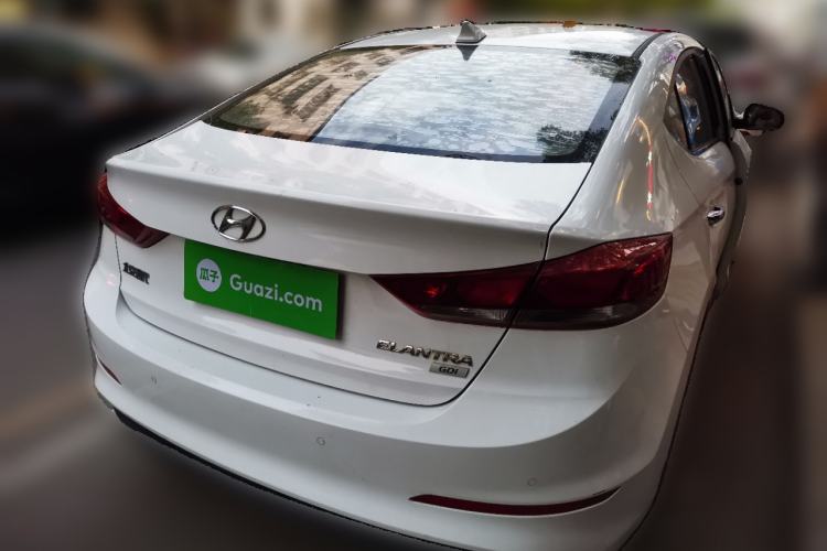 Used Hyundai Elantra (6th Generation / Lingdong) 2016 1.6L Automatic ZhiXuan – Elite Version Rear Right 45 Deg