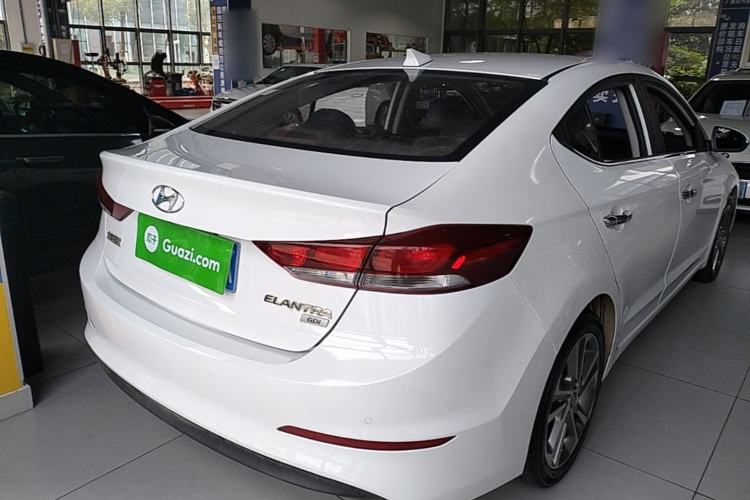 Used Hyundai Elantra (6th Generation / Lingdong) 2016 1.6L Automatic ZhiXuan – Elite Version Rear Right 45 Deg