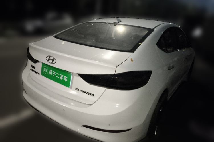 Used Hyundai Elantra (6th Generation / Lingdong) 2016 1.6L Automatic ZhiXuan – Elite Version Rear Right 45 Deg