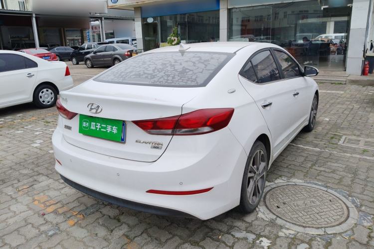 Used Hyundai Elantra (6th Generation / Lingdong) 2016 1.6L Automatic ZhiXuan – Elite Version Rear Right 45 Deg