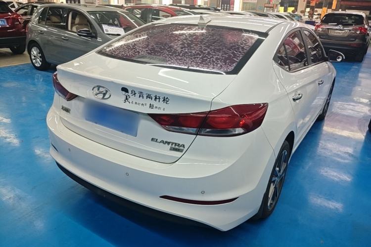 Used Hyundai Elantra (6th Generation / Lingdong) 2016 1.6L Automatic ZhiXuan – Elite Version Rear Right 45 Deg