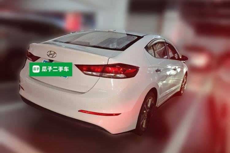 Used Hyundai Elantra (6th Generation / Lingdong) 2016 1.6L Automatic ZhiXuan – Elite Version Rear Right 45 Deg