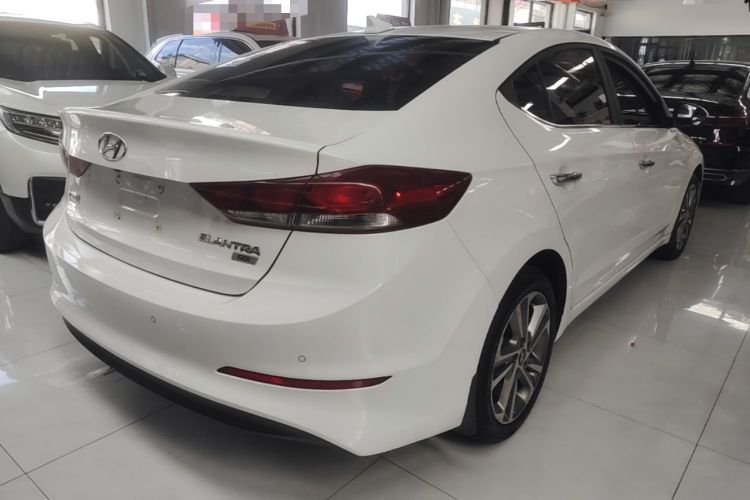 Used Hyundai Elantra (6th Generation / Lingdong) 2016 1.6L Automatic ZhiXuan – Elite Version Rear Right 45 Deg