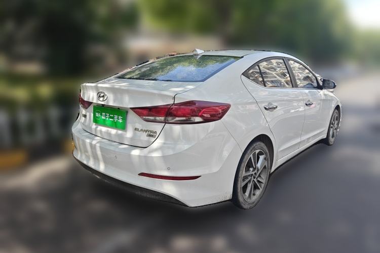 Used Hyundai Elantra (6th Generation / Lingdong) 2016 1.6L Automatic ZhiXuan – Elite Version Rear Right 45 Deg