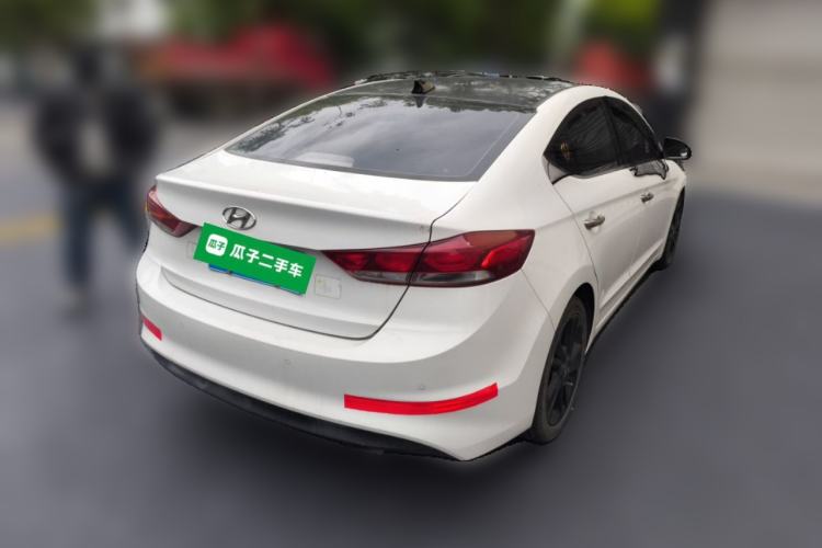 Used Hyundai Elantra (6th Generation / Lingdong) 2016 1.6L Automatic ZhiXuan – Elite Version Rear Right 45 Deg