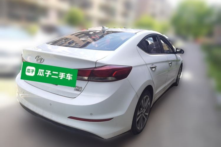 Used Hyundai Elantra (6th Generation / Lingdong) 2016 1.6L Automatic ZhiXuan – Elite Version Rear Right 45 Deg