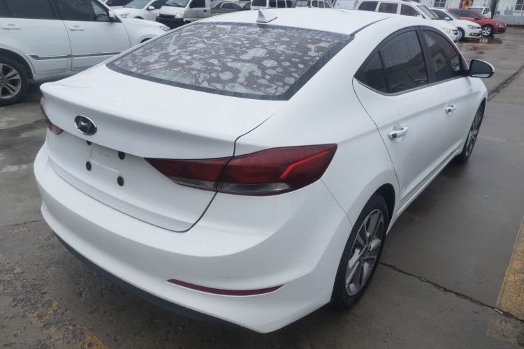 Used Hyundai Elantra (6th Generation / Lingdong) 2016 1.6L Automatic ZhiXuan – Elite Version Rear Right 45 Deg