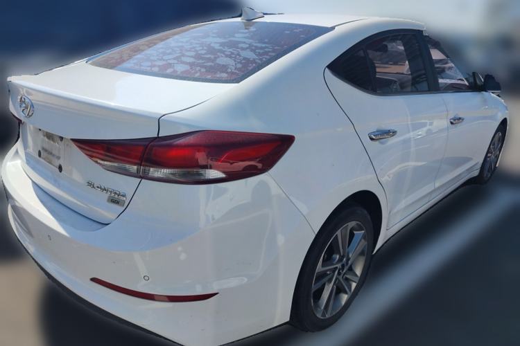 Used Hyundai Elantra (6th Generation / Lingdong) 2016 1.6L Automatic ZhiXuan – Elite Version Rear Right 45 Deg
