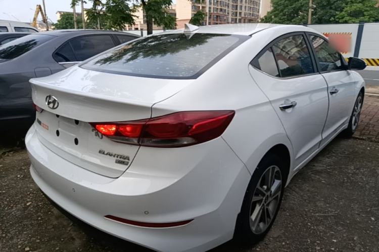 Used Hyundai Elantra (6th Generation / Lingdong) 2016 1.6L Automatic ZhiXuan – Elite Version Rear Right 45 Deg