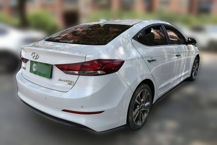 Used Hyundai Elantra (6th Generation / Lingdong) 2016 1.6L Automatic ZhiXuan – Elite Version Rear Right 45 Deg