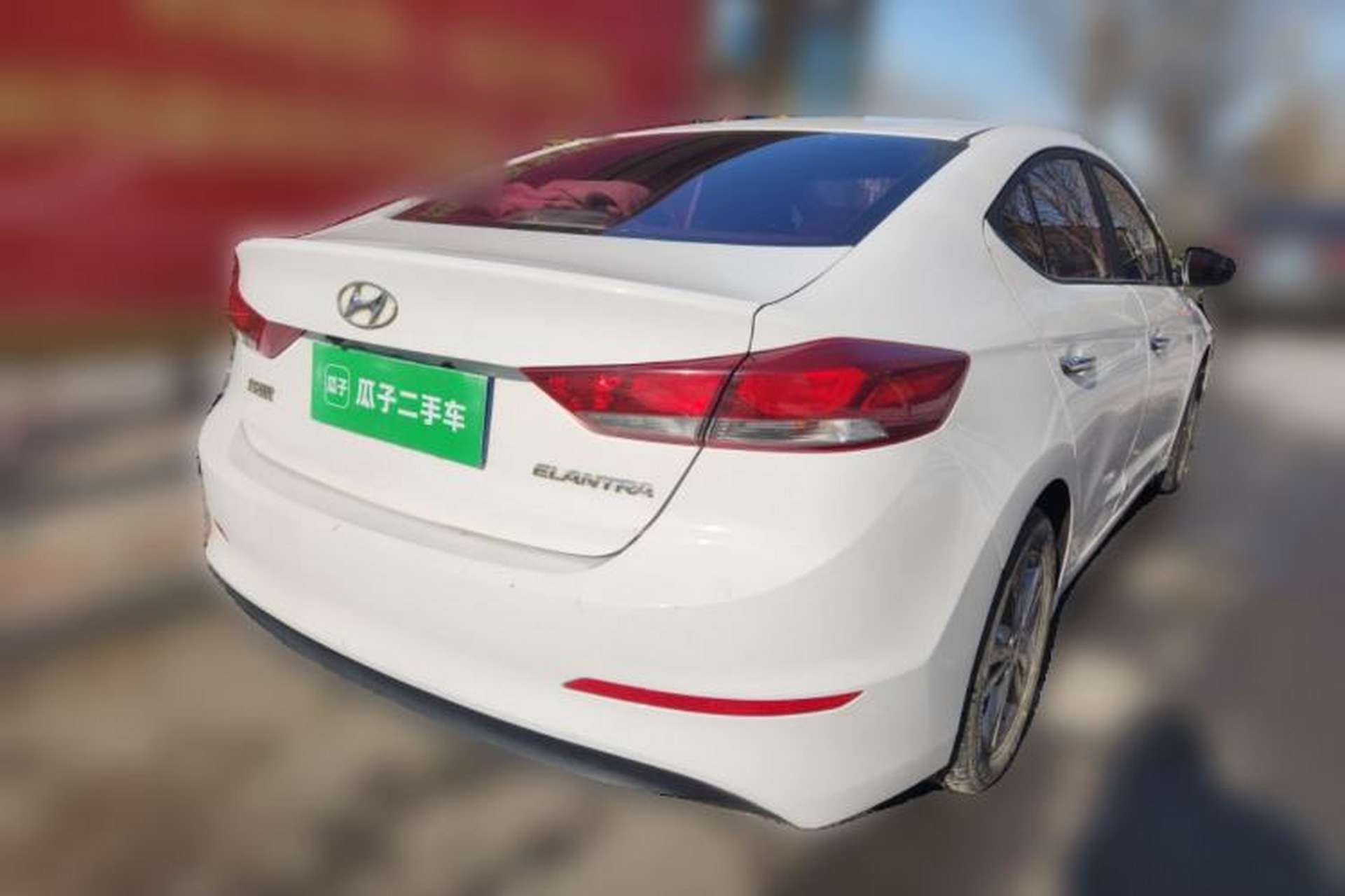 Used Hyundai Elantra (6th Generation / Lingdong) 2016 1.6L Manual ZhiXuan·Youth Edition Rear Right 45 Deg