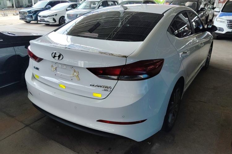 Used Hyundai Elantra (6th Generation / Lingdong) 2016 1.6L Automatic ZhiXuan – Elite Version Rear Right 45 Deg