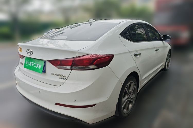 Used Hyundai Elantra (6th Generation / Lingdong) 2016 1.6L Automatic ZhiXuan – Elite Version Rear Right 45 Deg