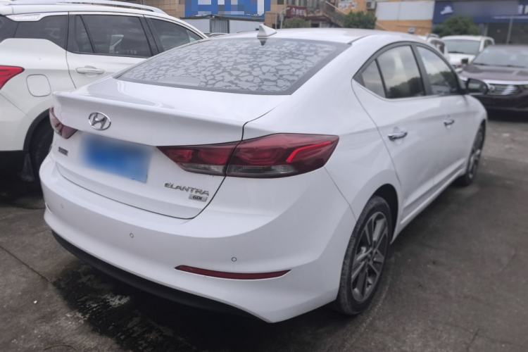 Used Hyundai Elantra (6th Generation / Lingdong) 2016 1.6L Automatic ZhiXuan – Elite Version Rear Right 45 Deg