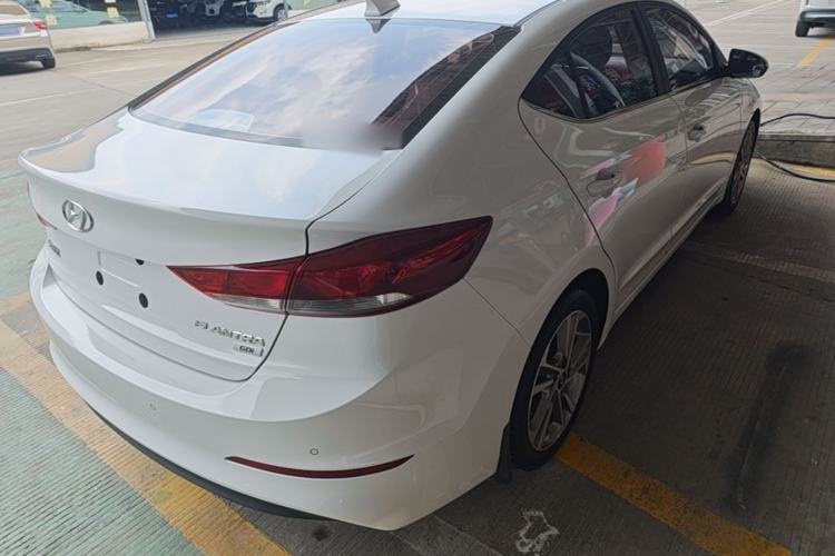 Used Hyundai Elantra (6th Generation / Lingdong) 2016 1.6L Automatic ZhiXuan – Elite Version Rear Right 45 Deg