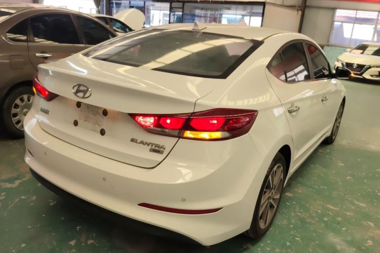 Used Hyundai Elantra (6th Generation / Lingdong) 2016 1.6L Automatic ZhiXuan – Elite Version Rear Right 45 Deg