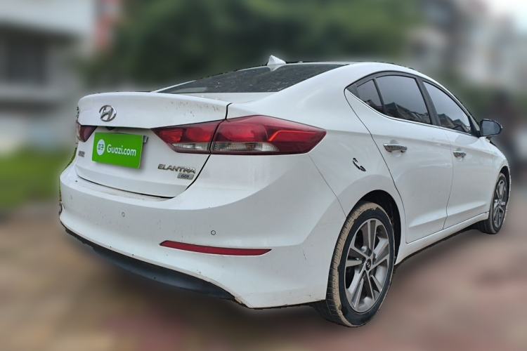 Used Hyundai Elantra (6th Generation / Lingdong) 2016 1.6L Automatic ZhiXuan – Elite Version Rear Right 45 Deg