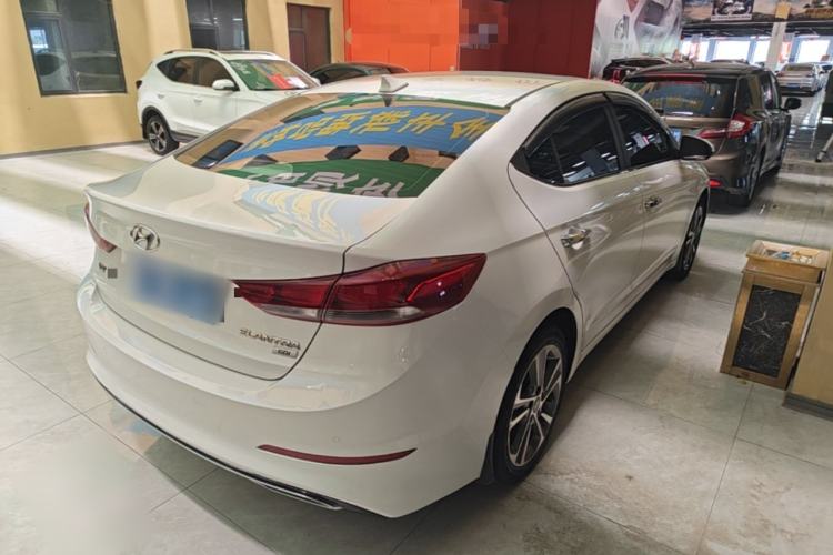 Used Hyundai Elantra (6th Generation / Lingdong) 2016 1.6L Automatic ZhiXuan – Elite Version Rear Right 45 Deg