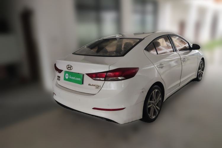 Used Hyundai Elantra (6th Generation / Lingdong) 2016 1.6L Automatic ZhiXuan – Elite Version Rear Right 45 Deg