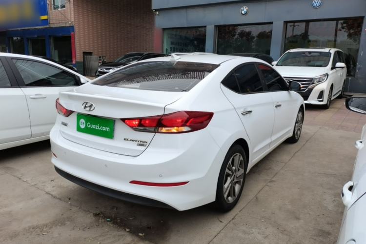 Used Hyundai Elantra (6th Generation / Lingdong) 2016 1.6L Automatic ZhiXuan – Elite Version Rear Right 45 Deg