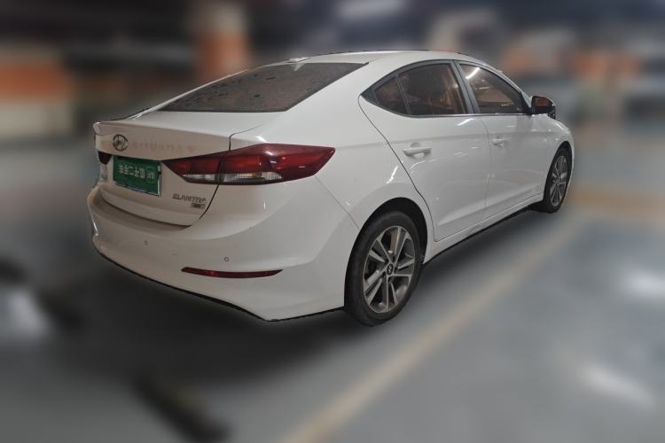 Used Hyundai Elantra (6th Generation / Lingdong) 2016 1.6L Automatic ZhiXuan – Elite Version Rear Right 45 Deg