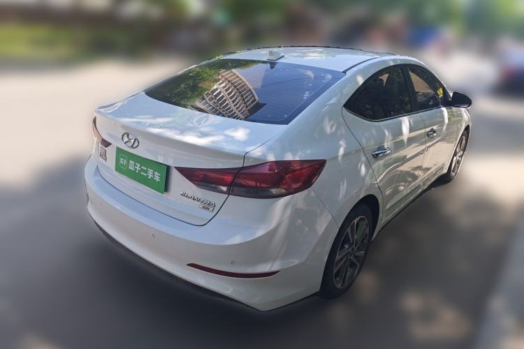 Used Hyundai Elantra (6th Generation / Lingdong) 2016 1.6L Automatic ZhiXuan – Elite Version Rear Right 45 Deg
