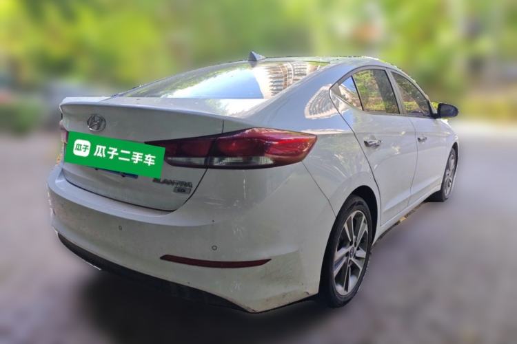 Used Hyundai Elantra (6th Generation / Lingdong) 2016 1.6L Automatic ZhiXuan – Elite Version Rear Right 45 Deg