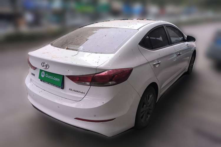 Used Hyundai Elantra (6th Generation / Lingdong) 2016 1.6L Manual ZhiXuan · Dynamic Model Rear Right 45 Deg
