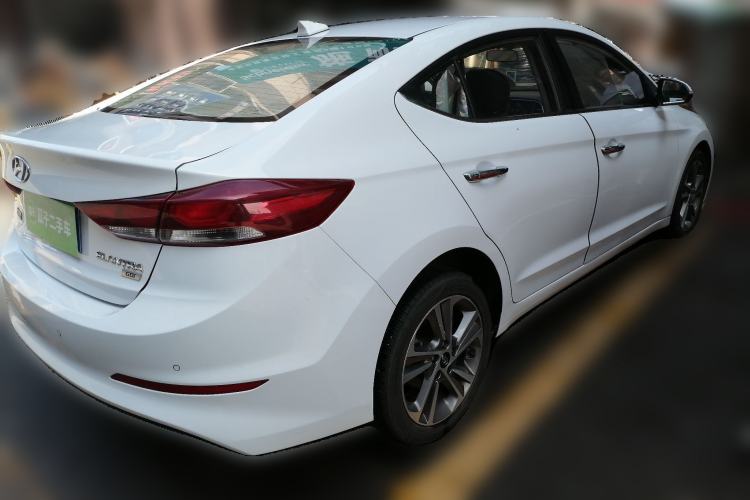 Used Hyundai Elantra (6th Generation / Lingdong) 2016 1.6L Automatic ZhiXuan – Elite Version Rear Right 45 Deg