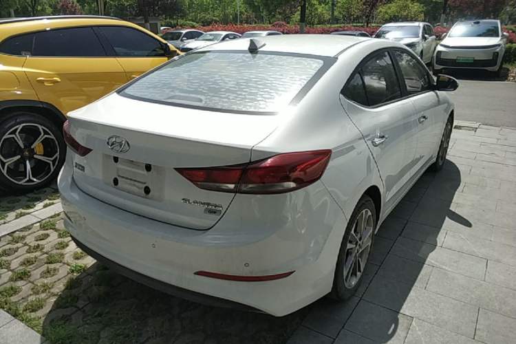 Used Hyundai Elantra (6th Generation / Lingdong) 2016 1.6L Automatic ZhiXuan – Elite Version Rear Right 45 Deg