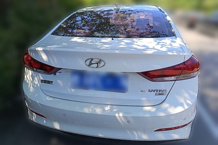 Used Hyundai Elantra (6th Generation / Lingdong) 2016 1.6L Automatic ZhiXuan – Elite Version Rear