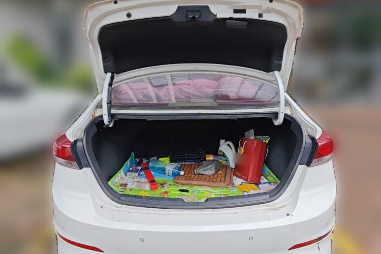Used Hyundai Elantra (6th Generation / Lingdong) 2016 1.6L Automatic ZhiXuan – Elite Version Trunk