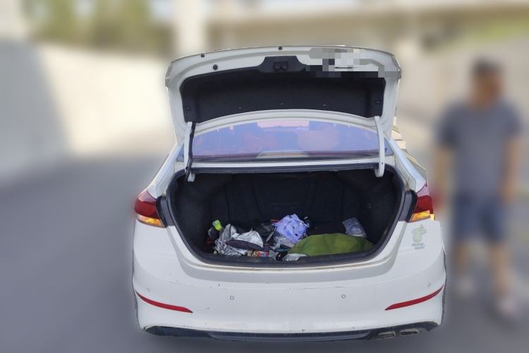 Used Hyundai Elantra (6th Generation / Lingdong) 2016 1.4T Dual-Clutch Xuan Dong · Dynamic Version Trunk