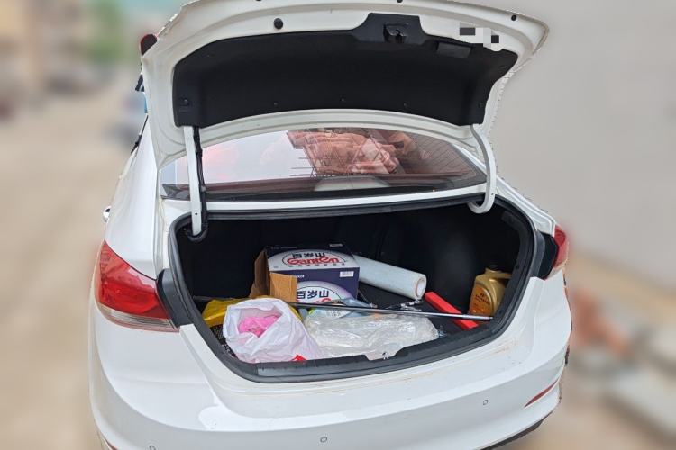 Used Hyundai Elantra (6th Generation / Lingdong) 2016 1.6L Automatic ZhiXuan – Elite Version Trunk