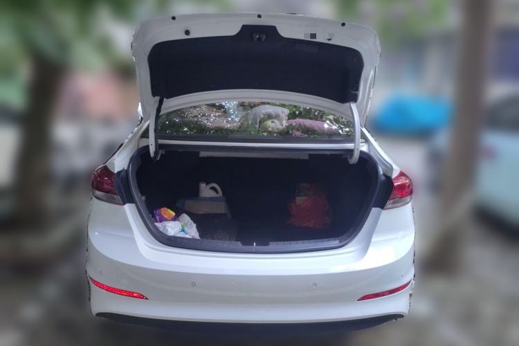 Used Hyundai Elantra (6th Generation / Lingdong) 2016 1.6L Automatic ZhiXuan – Elite Version Trunk