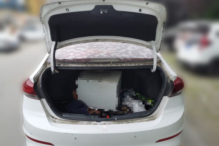 Used Hyundai Elantra (6th Generation / Lingdong) 2016 1.6L Automatic ZhiXuan – Elite Version Trunk