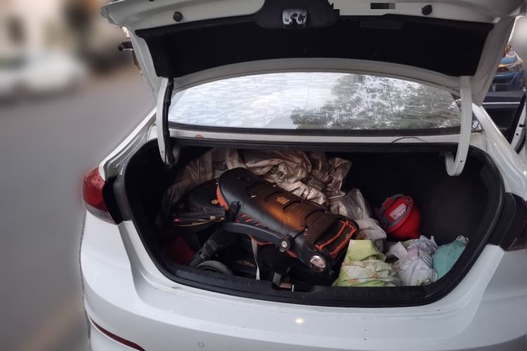 Used Hyundai Elantra (6th Generation / Lingdong) 2016 1.6L Automatic ZhiXuan – Elite Version Trunk
