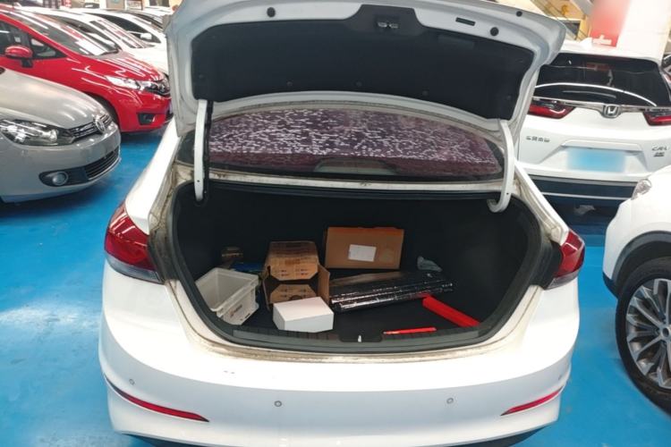 Used Hyundai Elantra (6th Generation / Lingdong) 2016 1.6L Automatic ZhiXuan – Elite Version Trunk