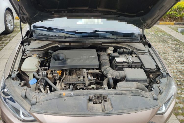 Used Hyundai Elantra (6th Generation / Lingdong) 2016 1.4T Dual-Clutch Xuan Dong · Dynamic Version Engine Bay