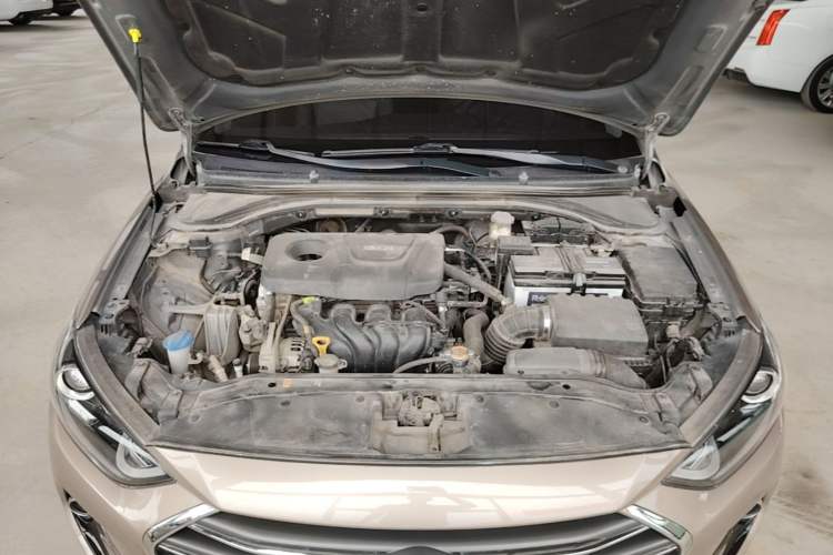 Used Hyundai Elantra (6th Generation / Lingdong) 2016 1.6L Automatic ZhiXuan – Elite Version Engine Bay