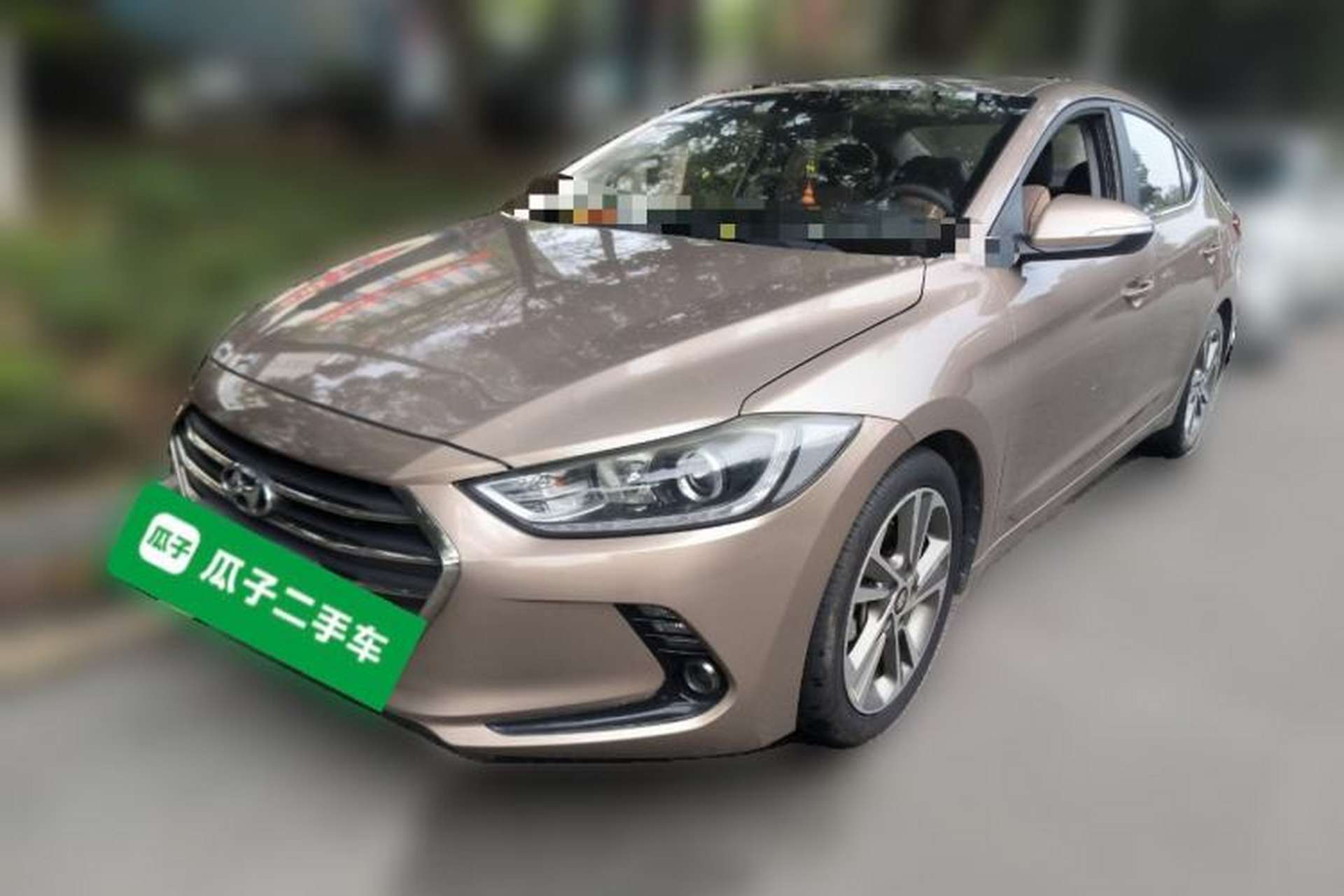 Used Hyundai Elantra (6th Generation / Lingdong) 2016 1.6L Automatic ZhiXuan – Elite Version Front Left 45 Deg