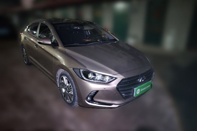 Used Hyundai Elantra (6th Generation / Lingdong) 2016 1.6L Automatic ZhiXuan · Luxury Version Front Right 45 Deg
