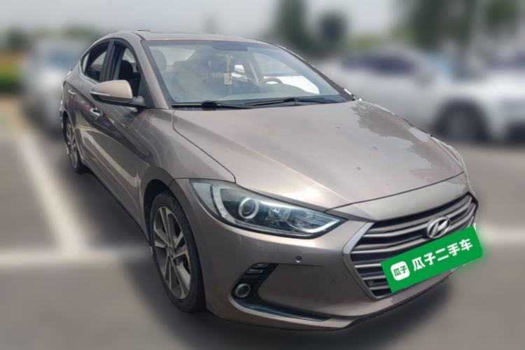 Used Hyundai Elantra (6th Generation / Lingdong) 2016 1.6L Automatic ZhiXuan · Luxury Version Front Right 45 Deg
