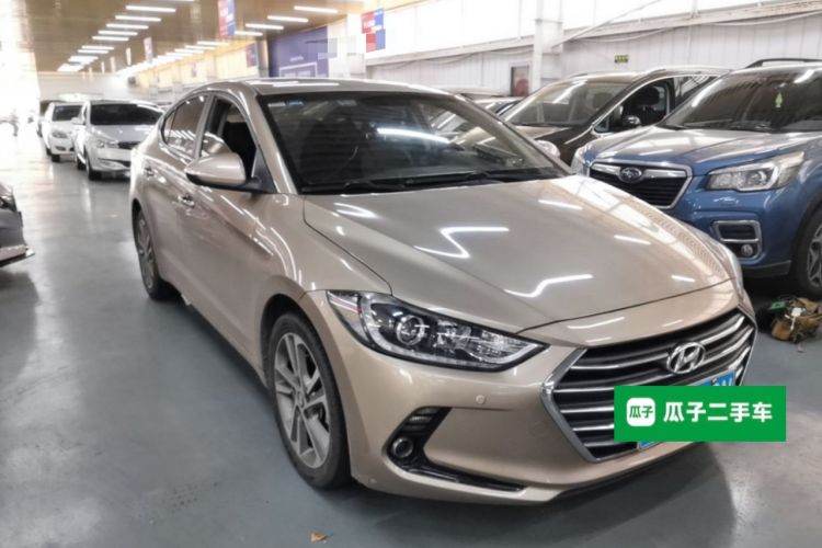 Used Hyundai Elantra (6th Generation / Lingdong) 2016 1.6L Automatic ZhiXuan – Elite Version Front Right 45 Deg