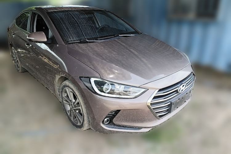 Used Hyundai Elantra (6th Generation / Lingdong) 2016 1.6L Automatic ZhiXuan – Elite Version Front Right 45 Deg