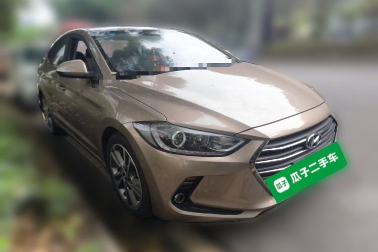 Used Hyundai Elantra (6th Generation / Lingdong) 2016 1.6L Automatic ZhiXuan – Elite Version Front Right 45 Deg