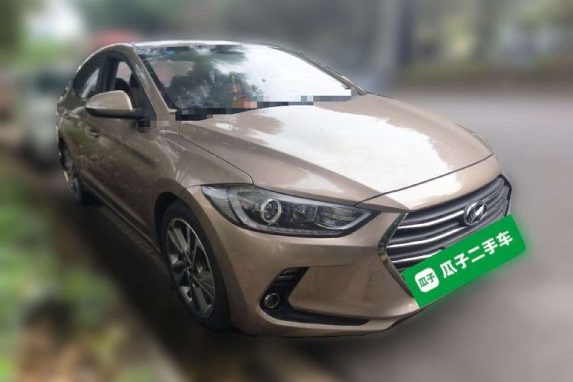 Used Hyundai Elantra (6th Generation / Lingdong) 2016 1.6L Automatic ZhiXuan – Elite Version Front Right 45 Deg